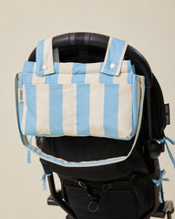 Stroller Party™ Caddy Bag | Blue Wide Stripe
