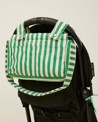 Stroller Party™ Caddy Bag | Green Stripe
