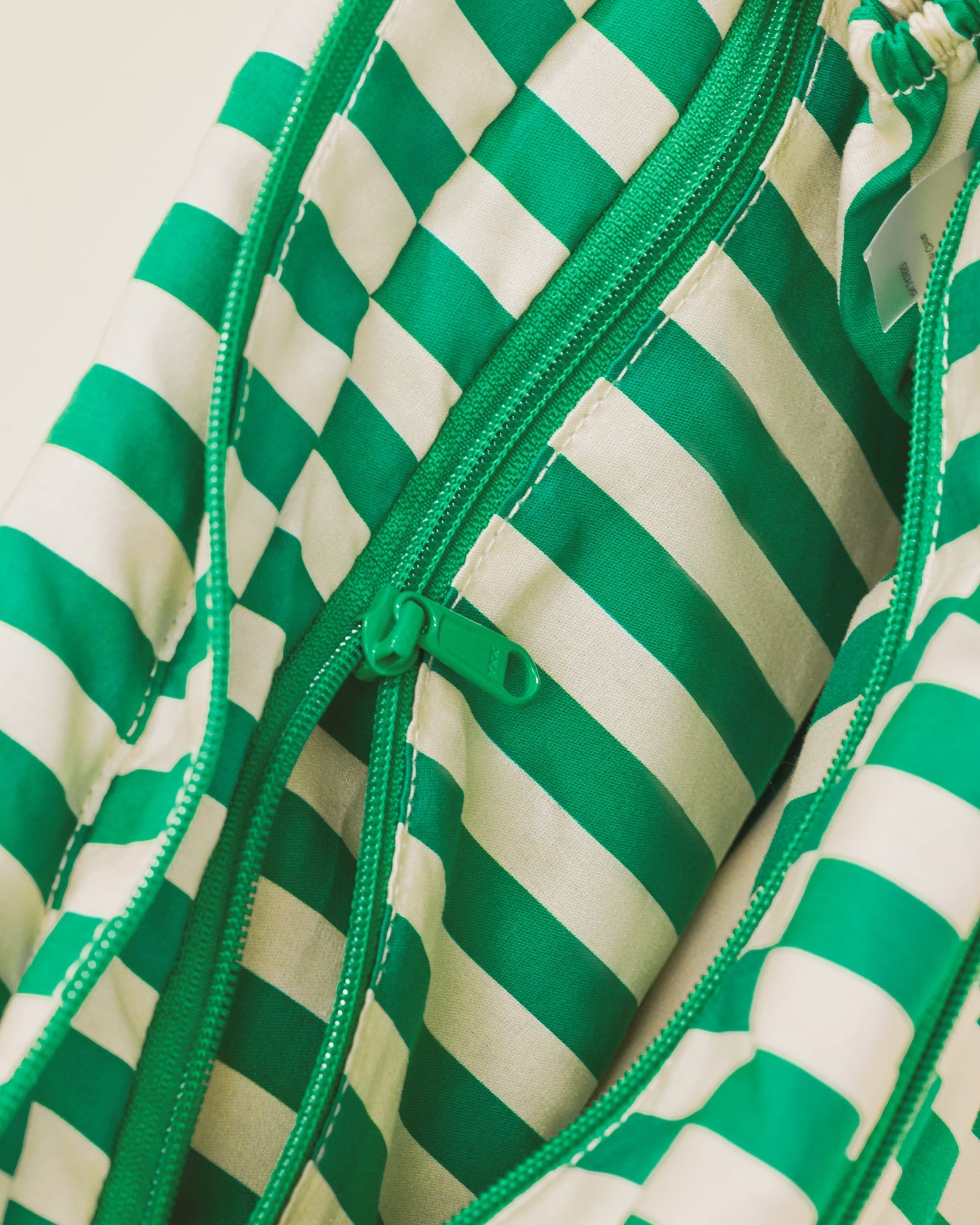 Stroller Party™ Caddy Bag | Green Stripe