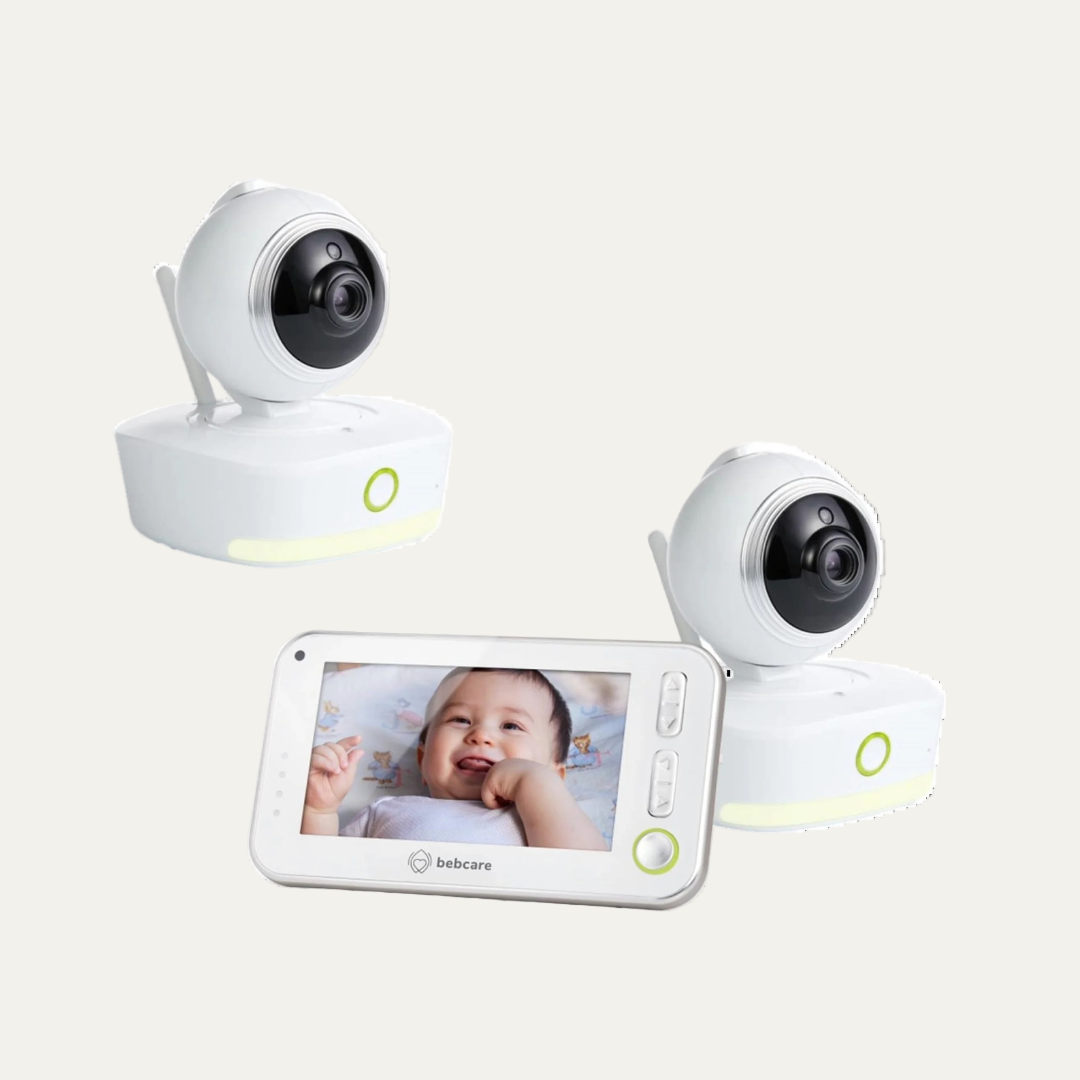 Low EMF | Motion Multi Camera Baby Monitor (2-Camera Kit) | Split Screen Baby Monitor