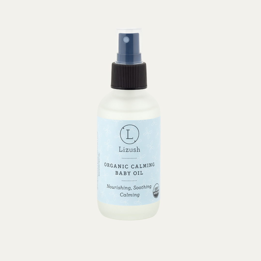 Organic Calming Baby Oil | Nourishing, Soothing, Calming