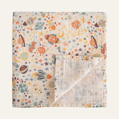 Organic Cotton Muslin Swaddle Blanket