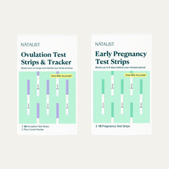 Ovulation Test Kit 30Ct and Natalist Pregnancy Test Strips 15Ct Early Detection