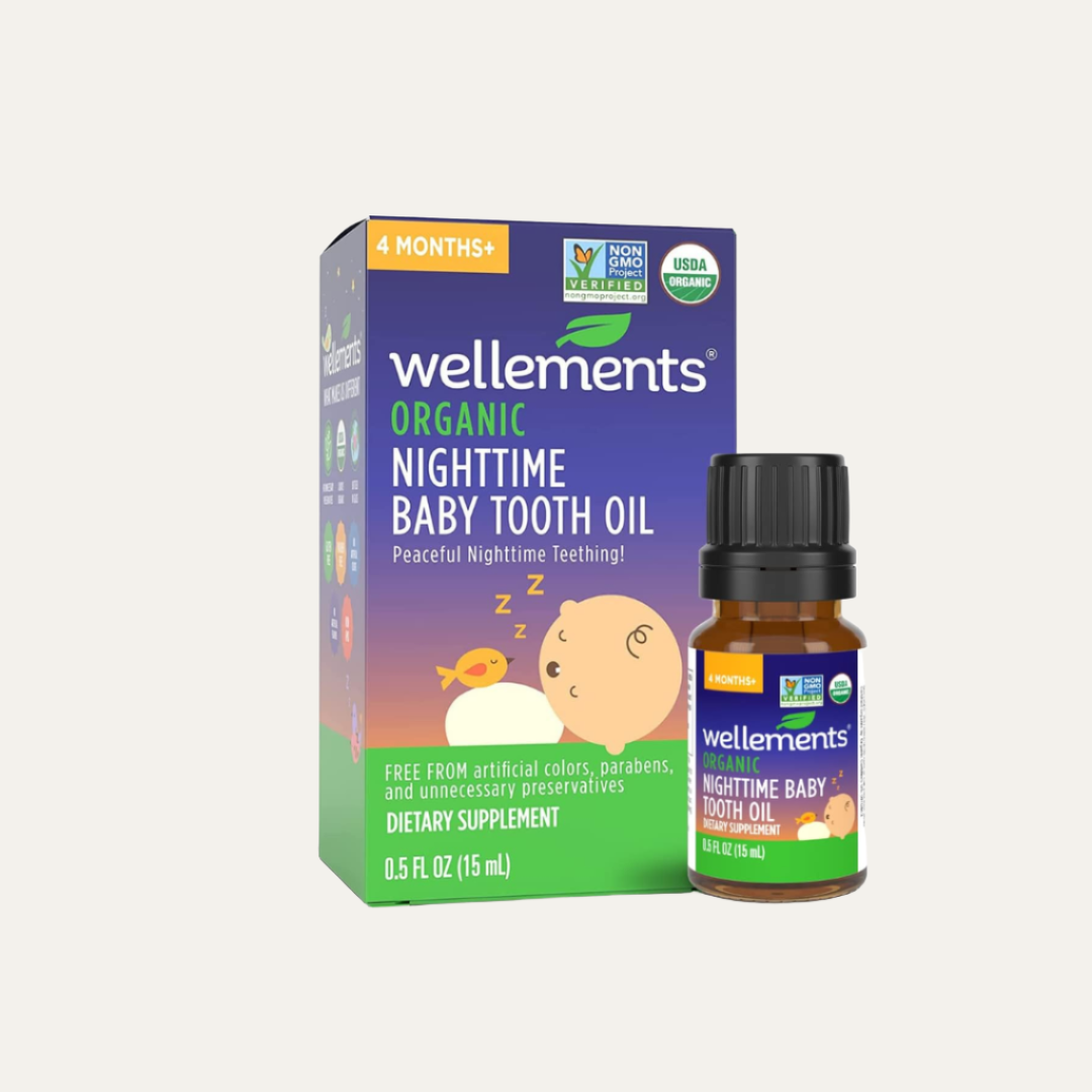 Wellements Organic Nighttime Baby Tooth Oil