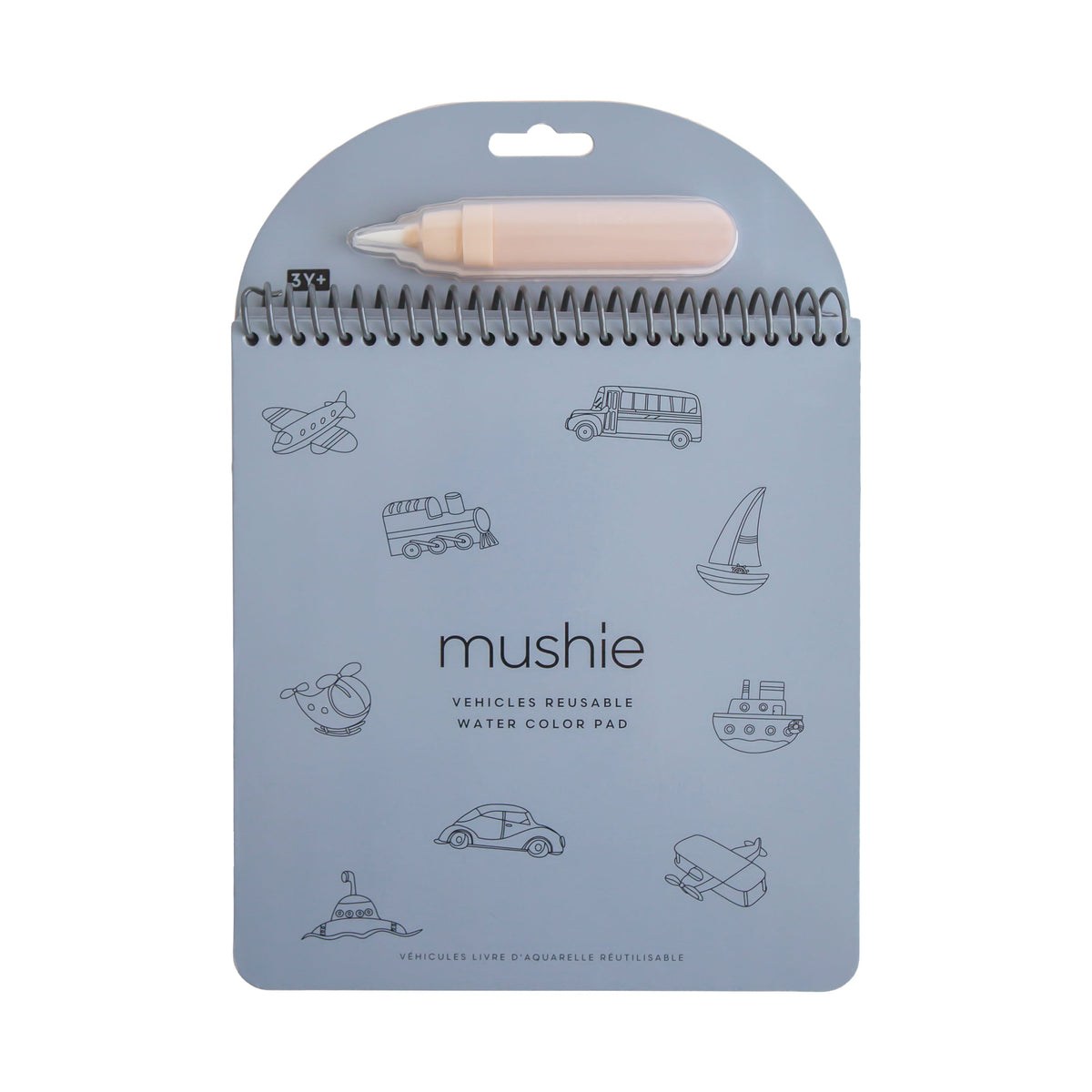 Vehicles Reusable Water Color Pad