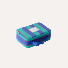Cool Kid Lunch Box | Navy & Green Stripe