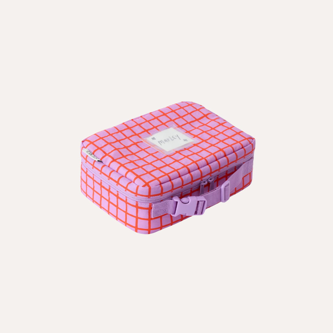 Cool Kid Lunch Box | Orchid Grid