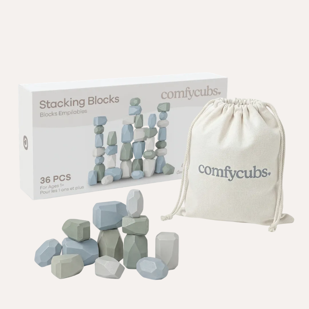 Stacking Blocks for Toddlers in Boy Pack
