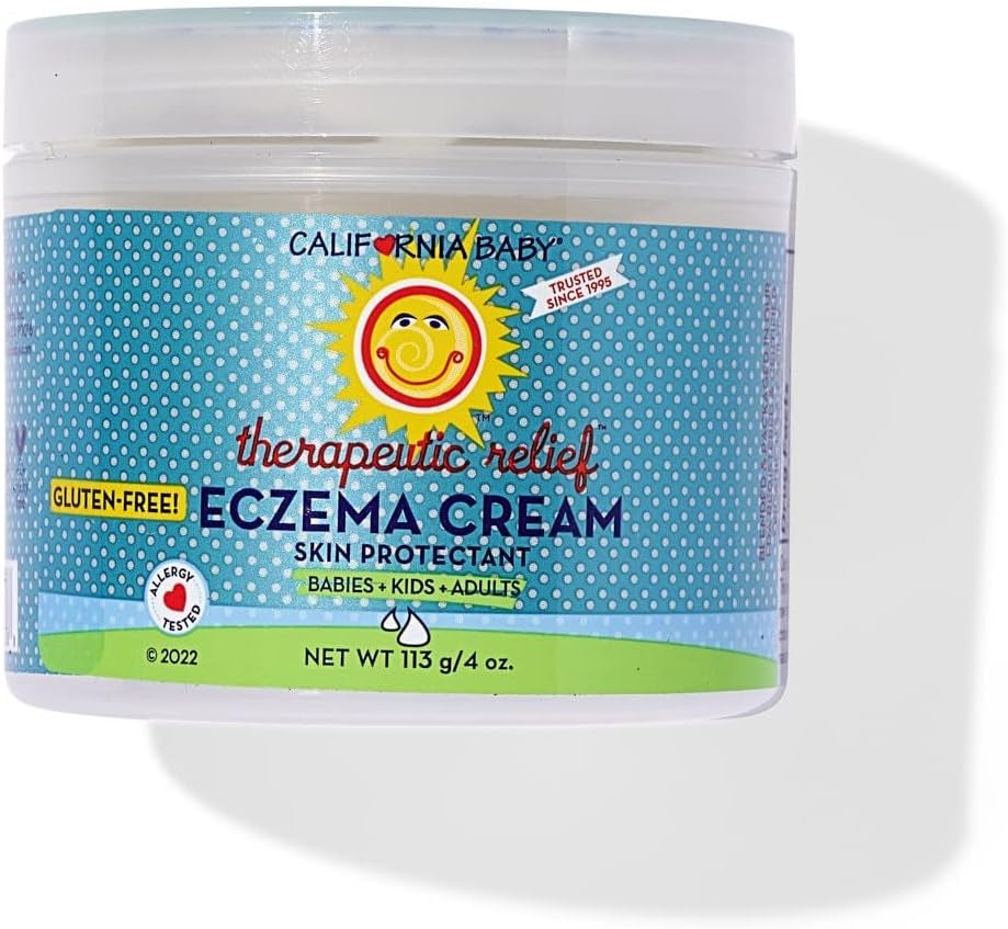 California Baby Eczema Cream | Soothes & Relieves Eczema Irritation | Allergy Friendly | Gluten-Free | Steroid-Free | Eczema Treatment for Dry, Irritated & Sensitive Skin | 57 G / 2 Oz.