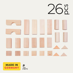 Basic Building Blocks 26 Piece Starter Set