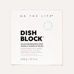 DISH BLOCK® solid dish soap - Huge bar (22.5 oz | 638g) - No Tox Life®