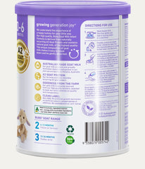 Bubs Goat Milk Infant Formula Stage 1, Made with Fresh Goat Milk, 14.1 Oz