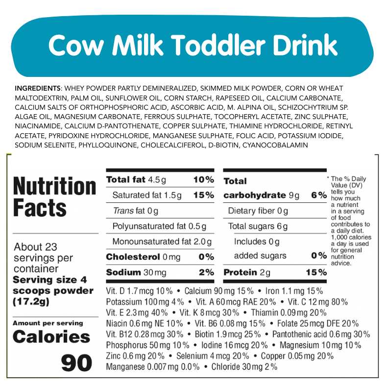 Cow Milk Toddler Drink - Stage 3 | Non GMO (14 oz)