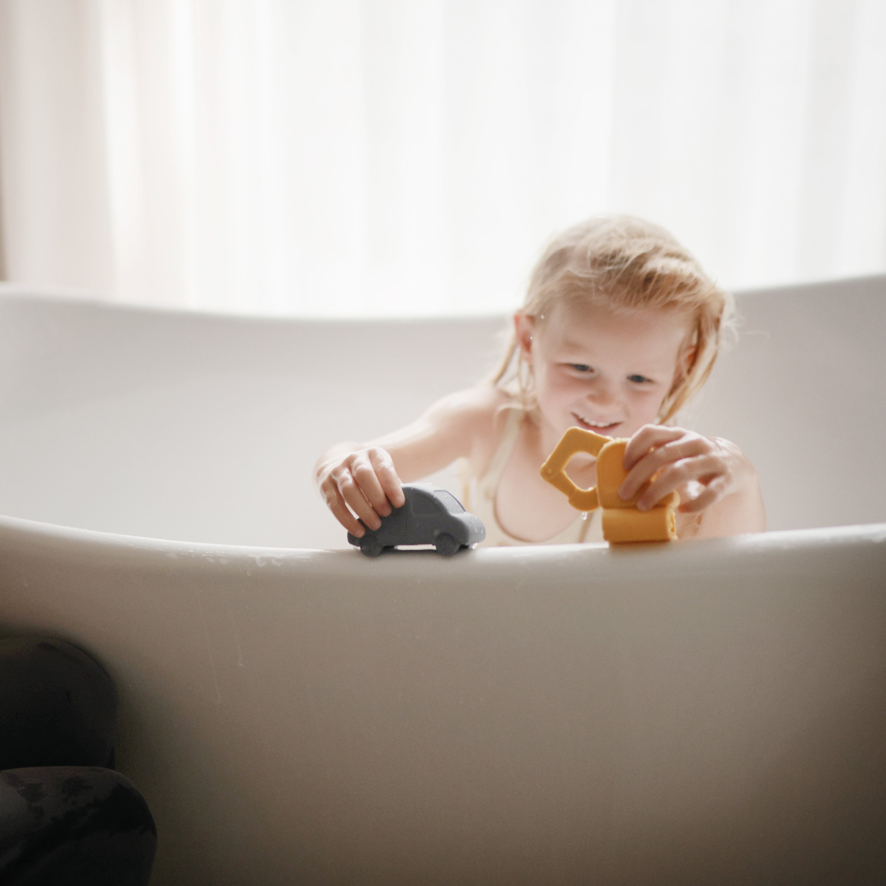 Vehicles Mold Free Bath Play Set