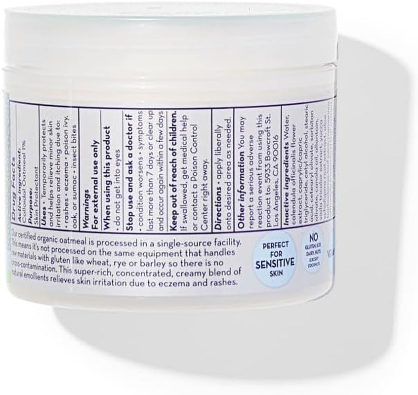 California Baby Eczema Cream | Soothes & Relieves Eczema Irritation | Allergy Friendly | Gluten-Free | Steroid-Free | Eczema Treatment for Dry, Irritated & Sensitive Skin | 57 G / 2 Oz.