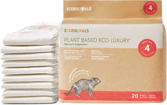 Eco Disposable Hypoallergenic Diapers | Newborn plus Baby Size 1, 5-11Lbs | 1 Pack, 28 Count | Plant-Based, Non-Toxic