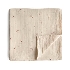Organic Cotton Muslin Swaddle Blanket