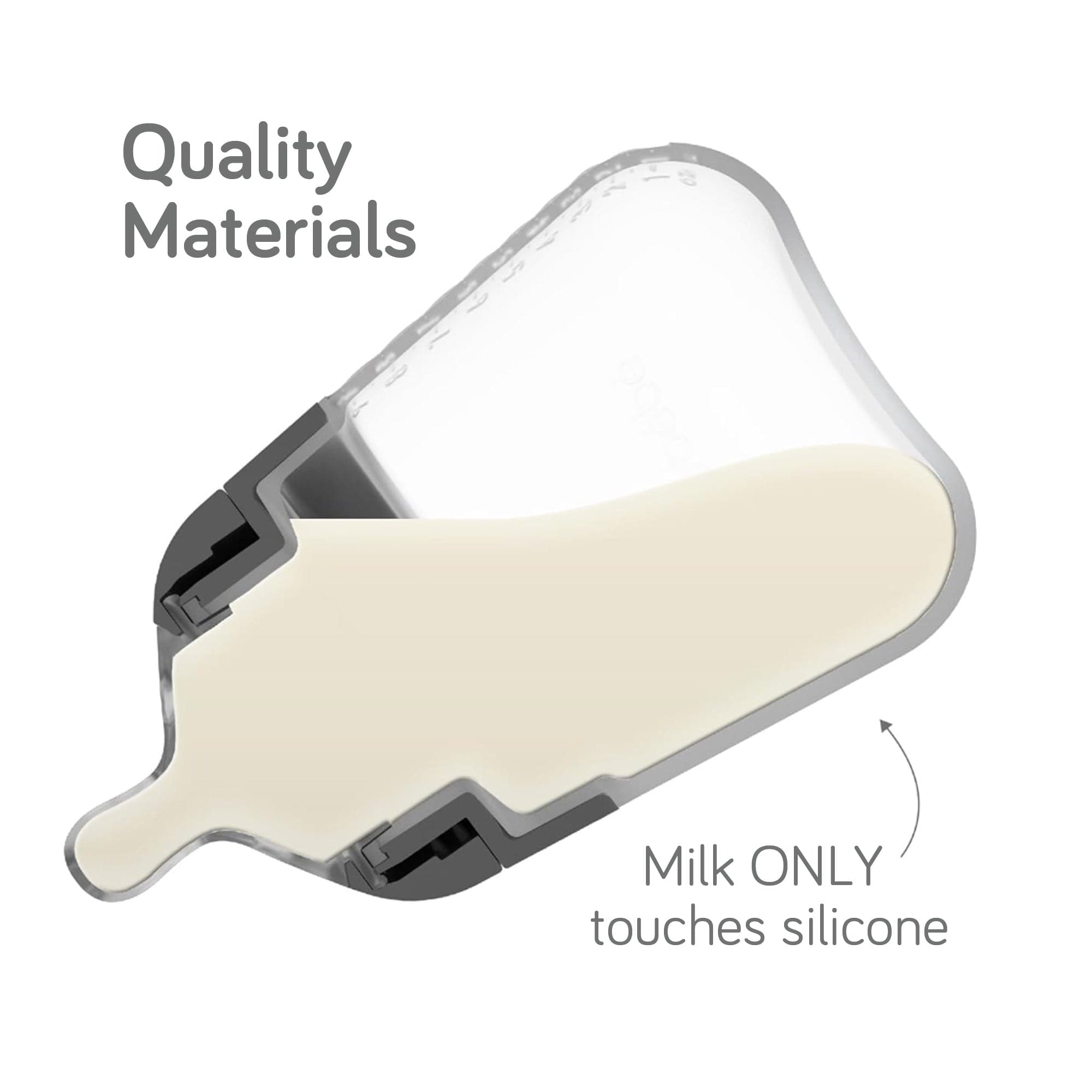 Flexy Silicone Baby Bottle 9oz