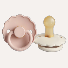 FRIGG Daisy Natural Rubber Pacifier 2-Pack