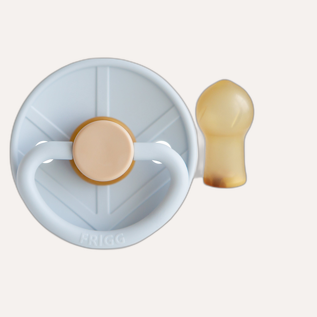 FRIGG Little Viking Natural Rubber Pacifier 2-Pack