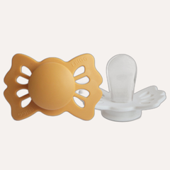 FRIGG Lucky Symmetrical Silicone Pacifier 2-Pack (0-6 Months)