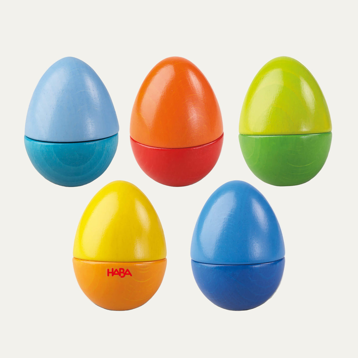 Fun with Sounds Wooden Eggs