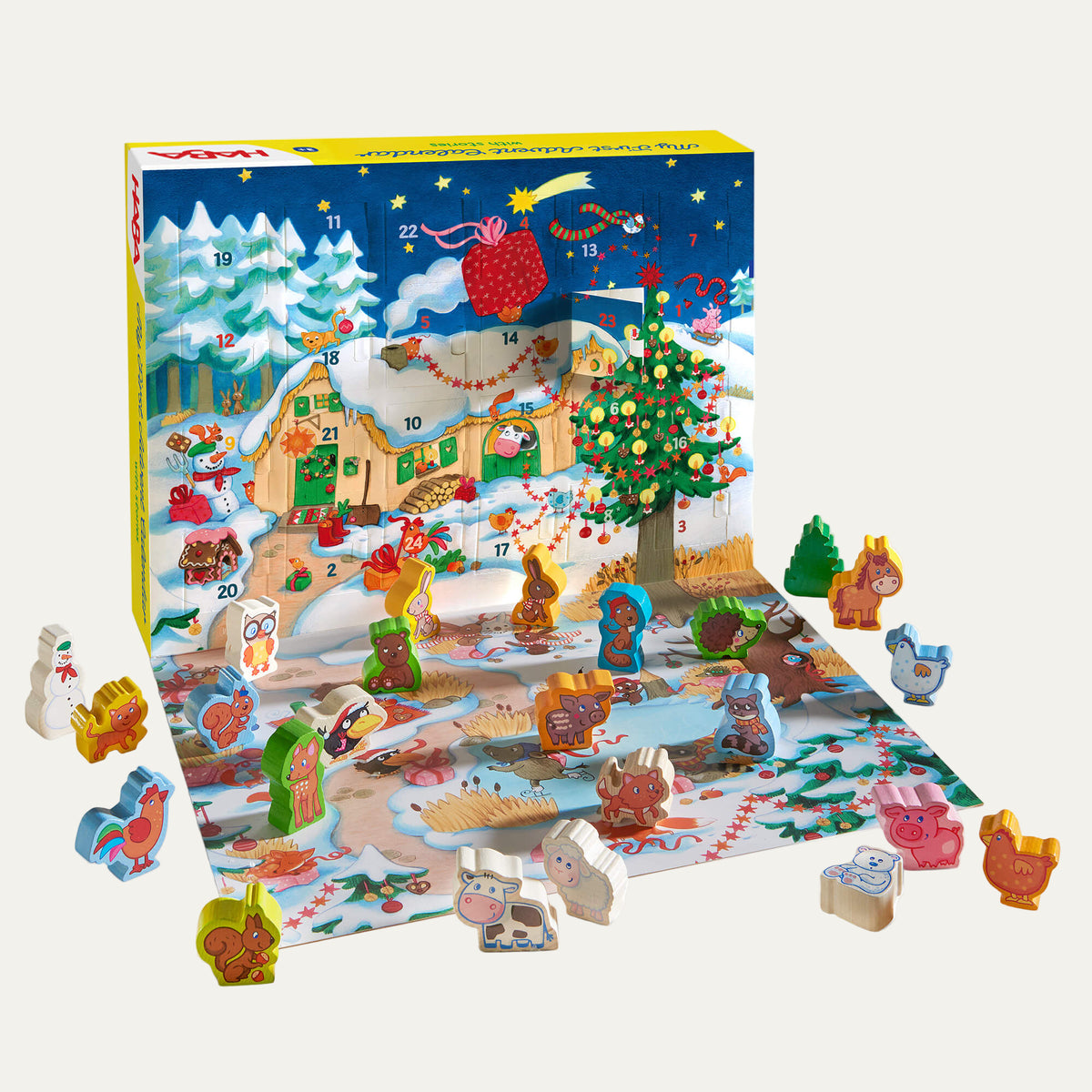 My First Advent Calendar - Farmyard Animals