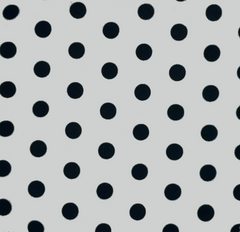 White/Black Dot Pattern Baby Paper