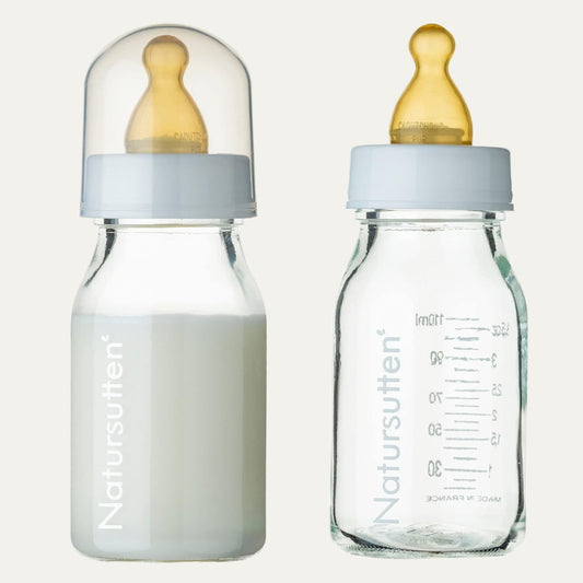 Glass Baby Bottles 3.7 oz