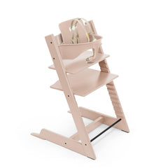 Tripp Trapp High Chair from Stokke, Natural - Adjustable, Convertible Chair for Children & Adults - Includes Baby Set with Removable Harness for Ages 6-36 Months - Ergonomic & Classic Design