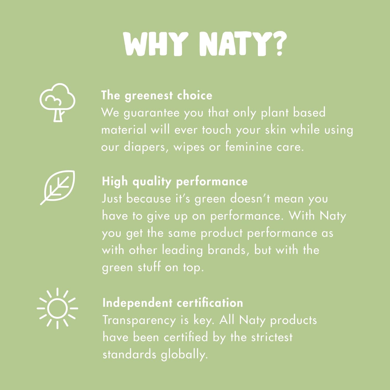 Eco by Naty Unscented 100% Compostable and Plant-Based Wipes