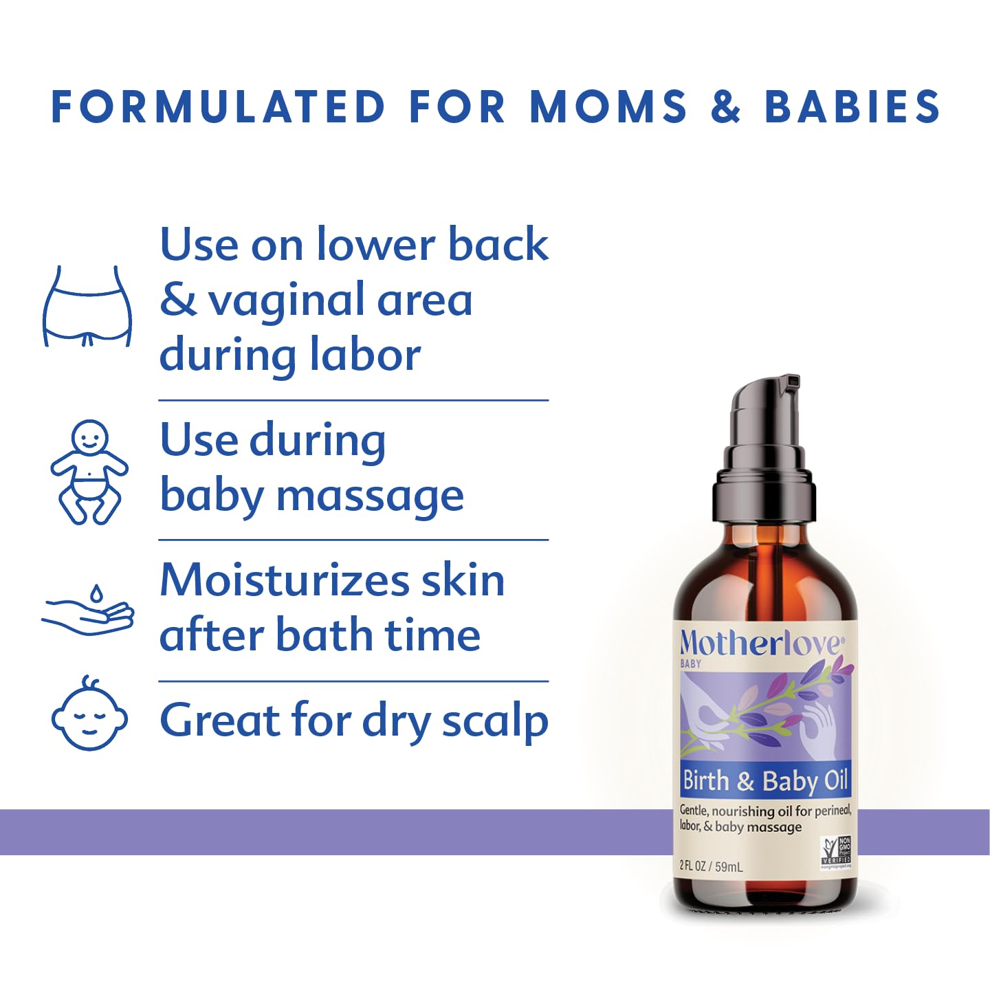 Motherlove Birth & Baby Oil