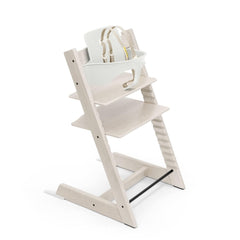 Tripp Trapp High Chair from Stokke, Natural - Adjustable, Convertible Chair for Children & Adults - Includes Baby Set with Removable Harness for Ages 6-36 Months - Ergonomic & Classic Design