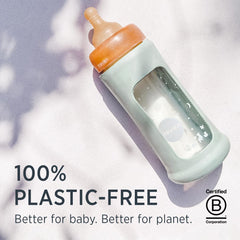 Wide Neck Baby Glass Bottle