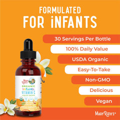 Organic Infants Vitamin C Liquid Drops