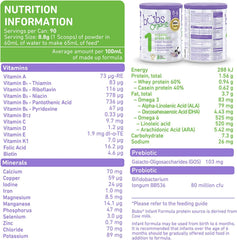 Bubs Organic® Grass Fed Infant Formula Stage 1