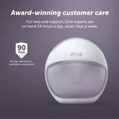 Elvie Curve Silicone Manual Wearable Breast Pump