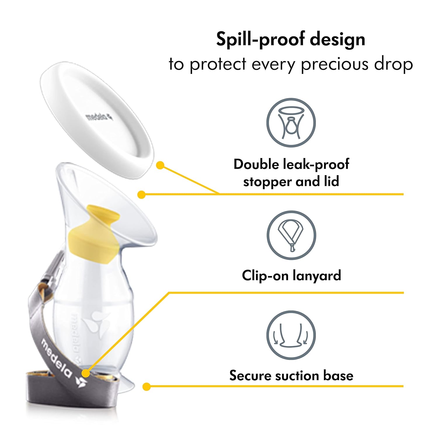 MaxFlow Double Electric Breast Pump & Silicone Breastmilk Collector