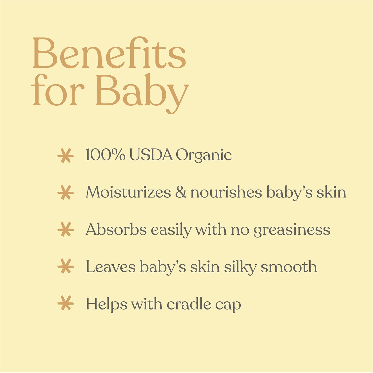 EllaOla 100% Organic Baby Massage Oil