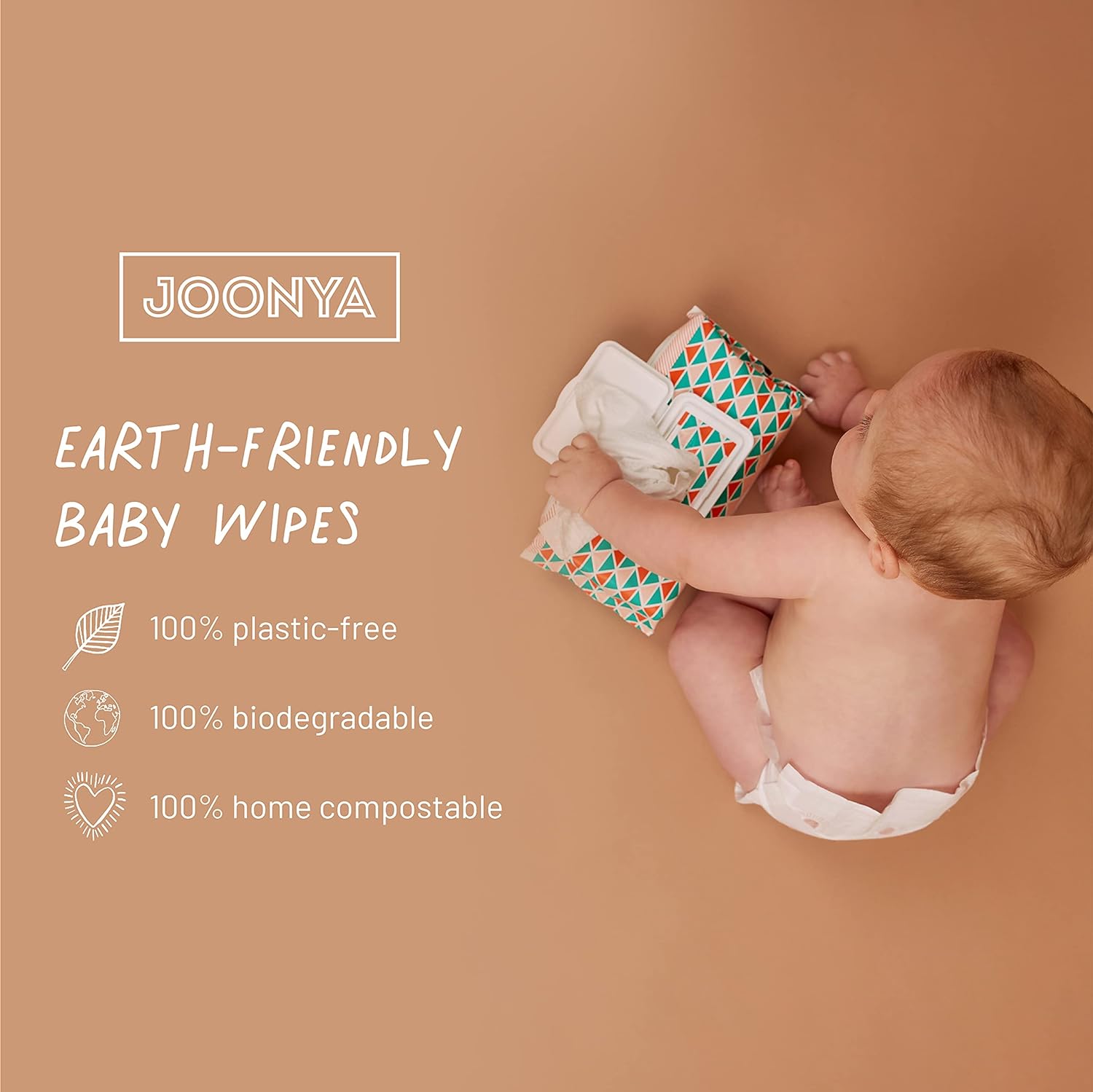 Joonya Baby Wipes - Non-Toxic, Earth-Friendly Baby Wipes for Calm, Healthy Skin B