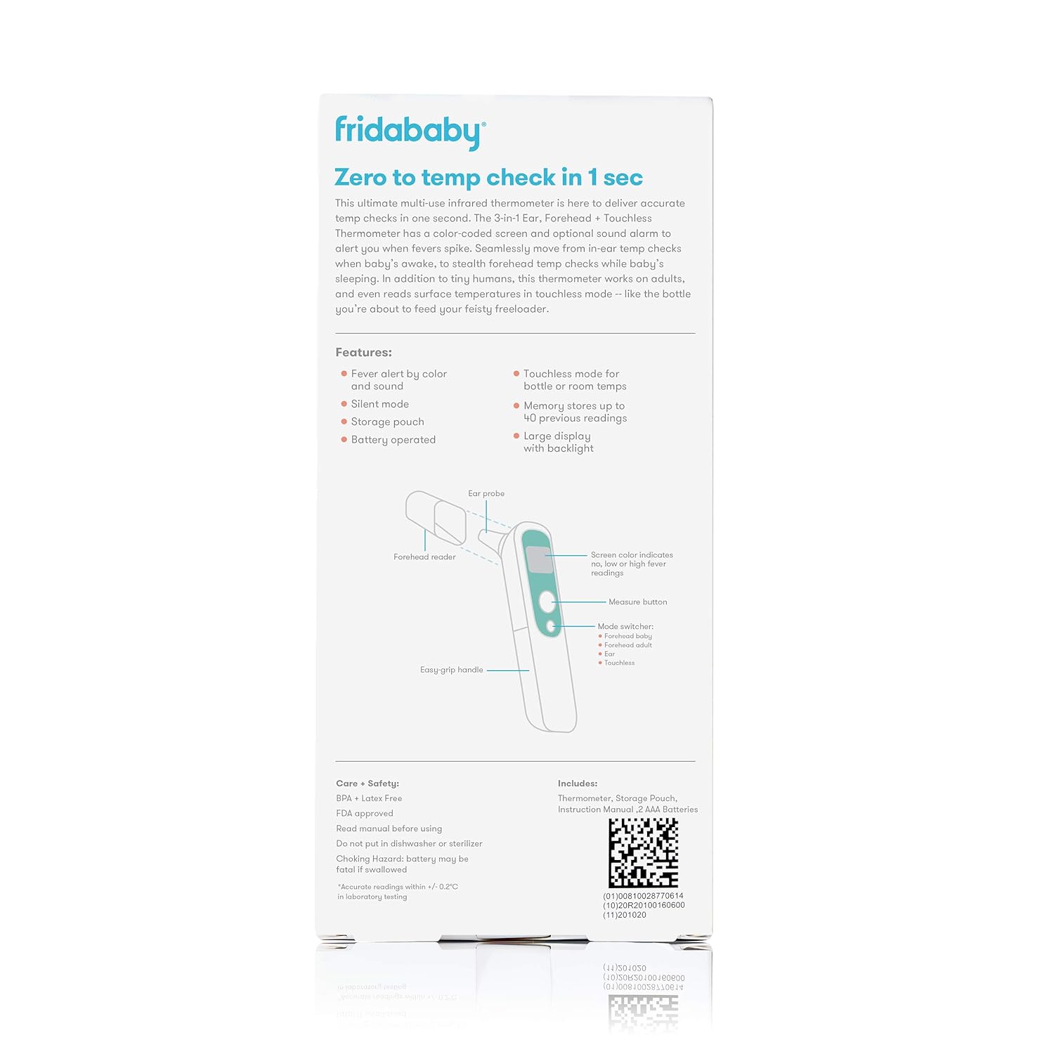 3-in-1 True Temp Thermometer