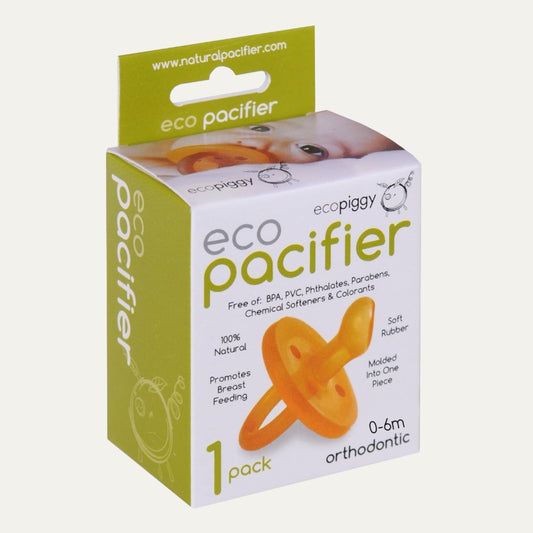 Natural Rubber Pacifier Orthodontic 0-6 (pack 1)