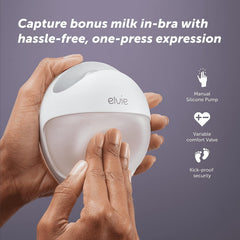 Elvie Curve Silicone Manual Wearable Breast Pump