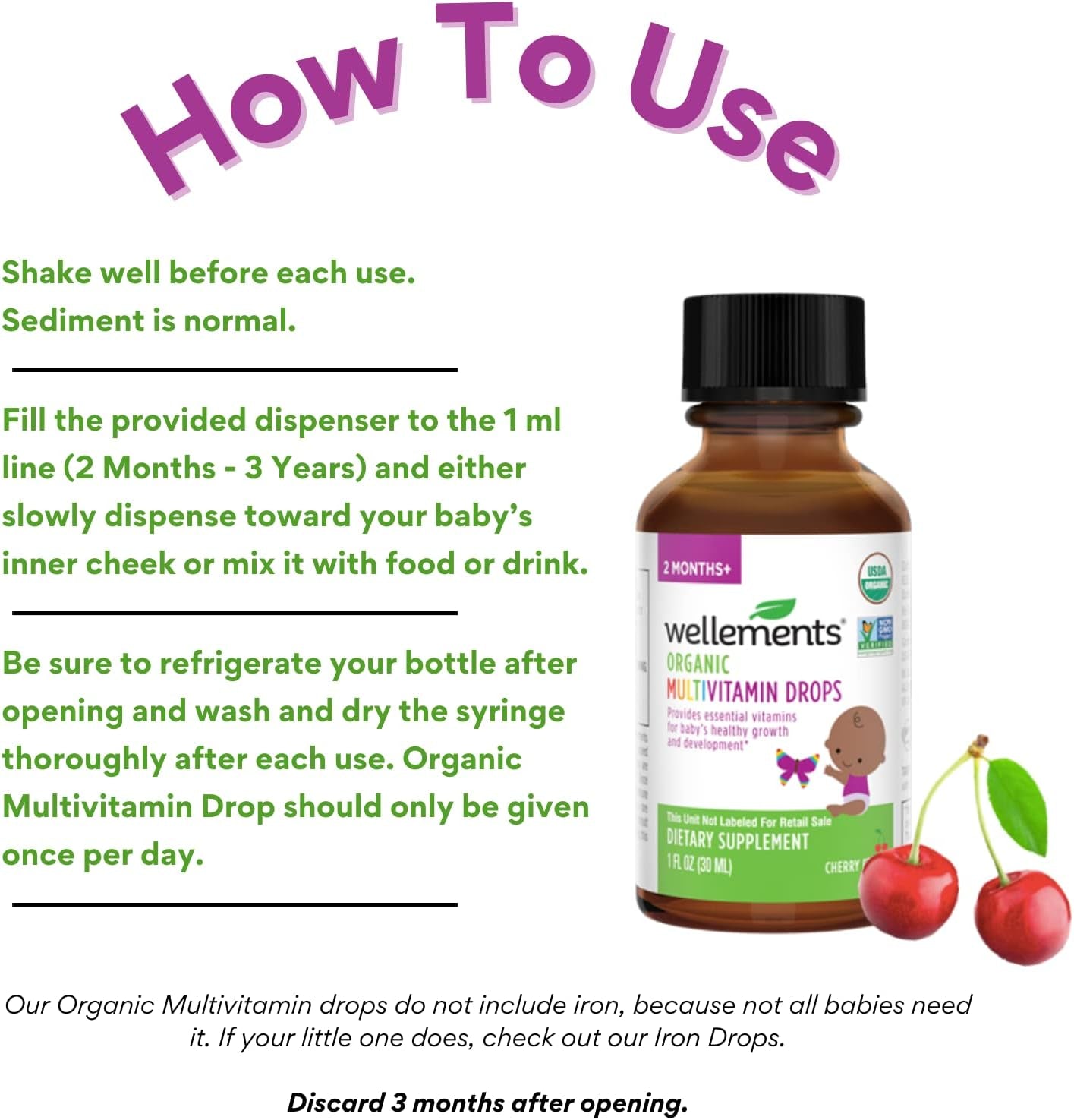 Organic Multivitamin Drops