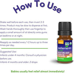 Wellements Organic Nighttime Baby Tooth Oil