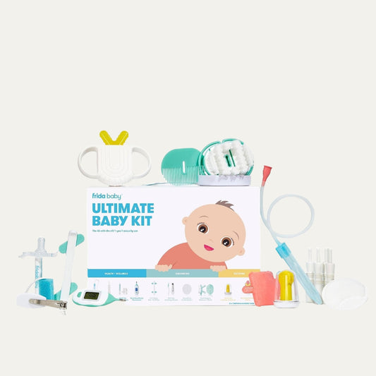 Frida Baby Ultimate Baby Kit | the Complete Baby Health & Wellness, Grooming, and Teething Kit