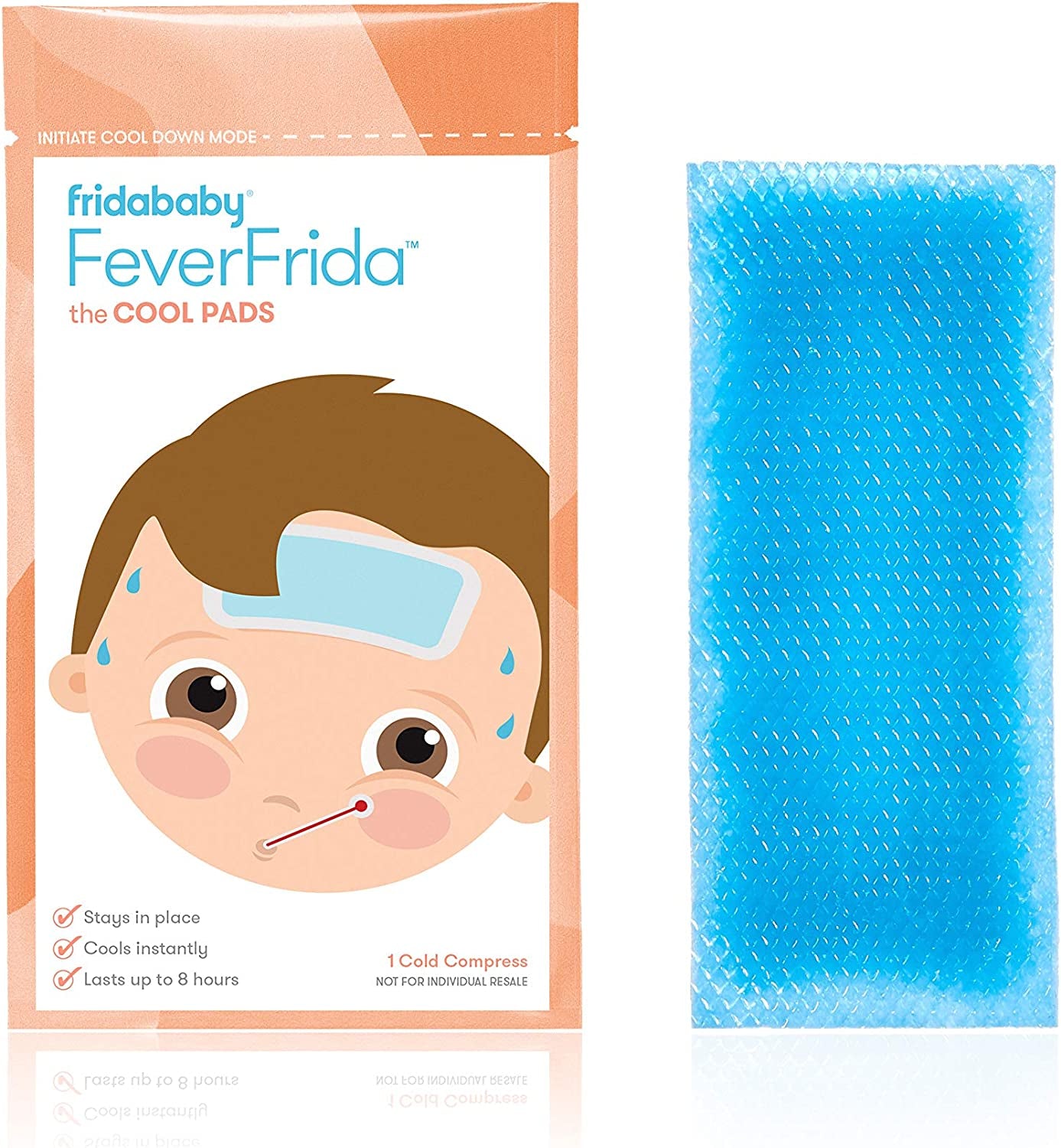 Frida Baby Cool Pads for Kids Fever Discomfort by Fridababy, 5 Count